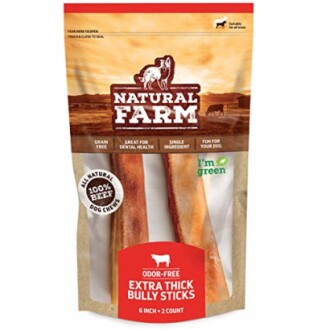 Natural Farm Odor-Free Jumbo Bully Sticks