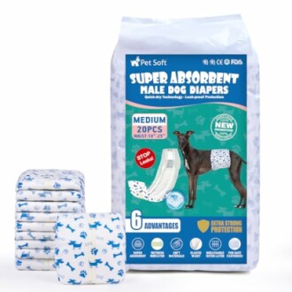 Pet Soft Male Dog Diapers