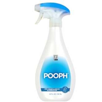 Pooph pet odor and stain eliminator bottle