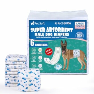 Pet Soft Male Dog Diapers